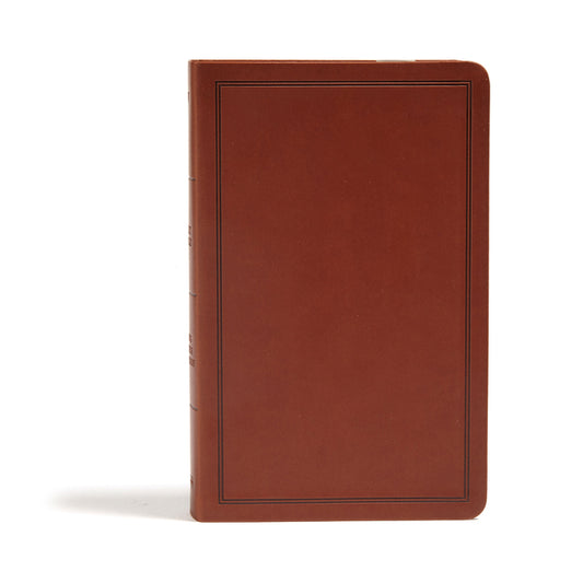 KJV Deluxe Gift Bible, Brown Leathertouch - Ingram