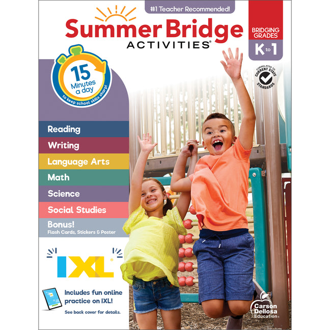 Summer Bridge Activities, Grades K - 1 - Ingram