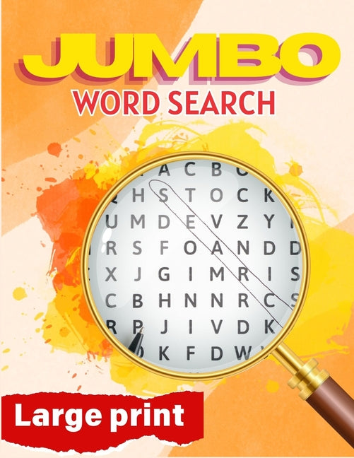 Jumbo Word Search Large Print: Word Search Puzzle Book, Multi Theme Word Searches for Adults - Ingram