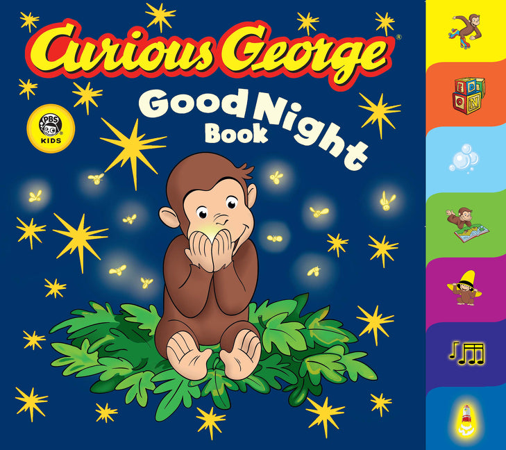 Curious George Good Night Book Tabbed Board Book - Ingram