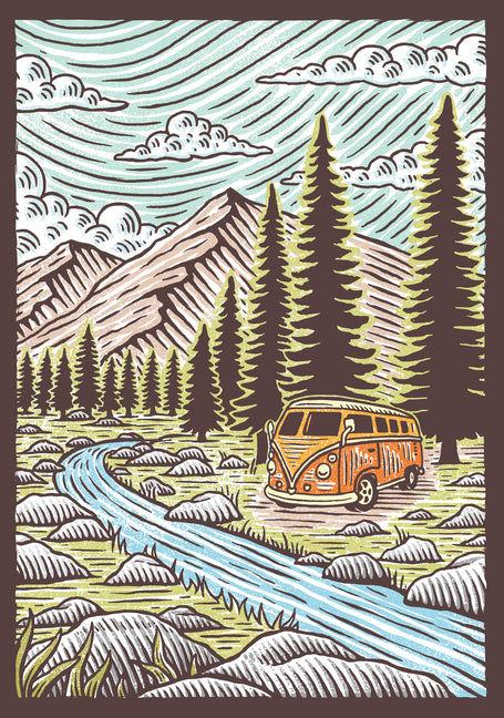 Great Outdoors Flexi Journal: (Blank Lined Notebook of Natural Landscapes, Illustrated Journal That Celebrates Nature) - Ingram