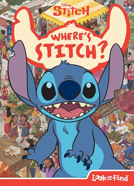 Disney: Where's Stitch? Look and Find - Ingram