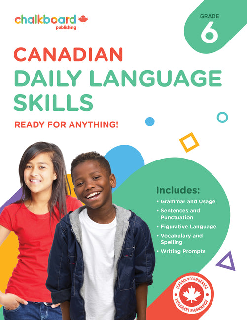 Canadian Daily Language Skills 6 (Review and Reinforce Essential Language Skills with Consistent Daily Practice! This Resource Featur) - Ingram