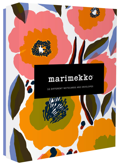 Marimekko Kukka Notecards: (Greeting Cards Featuring Scandinavian Design, Colorful Lifestyle Floral Stationery Collection) - Ingram