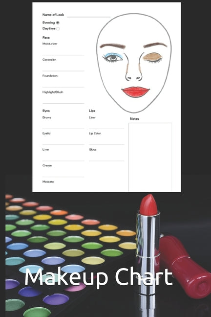 Contouring Makeup Chart: Paper Chart for Makeup Artist - Ingram