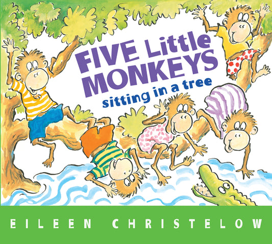 Five Little Monkeys Sitting in a Tree Board Book - Ingram