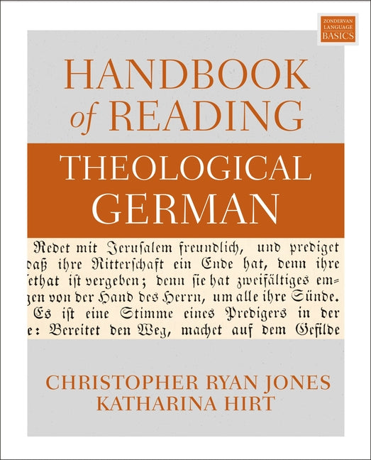Handbook of Reading Theological German - Ingram