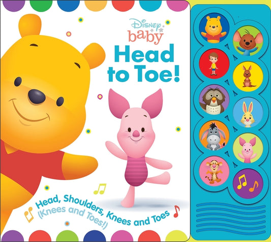Disney Baby: Head to Toe! Head, Shoulders, Knees and Toes Sound Book [With Battery] - Ingram
