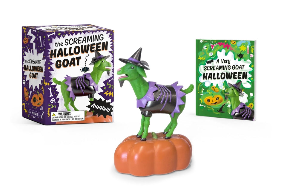 Screaming Halloween Goat: Ahhhhh! [With Battery] - Ingram