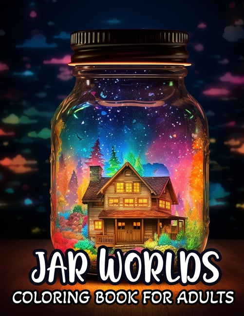 Jar Worlds Coloring Book For Adults: Adult Colored Pages Featuring Beautiful Flowers, Nature Landscape, and Many More, Designs for Stress Relief and R - Ingram