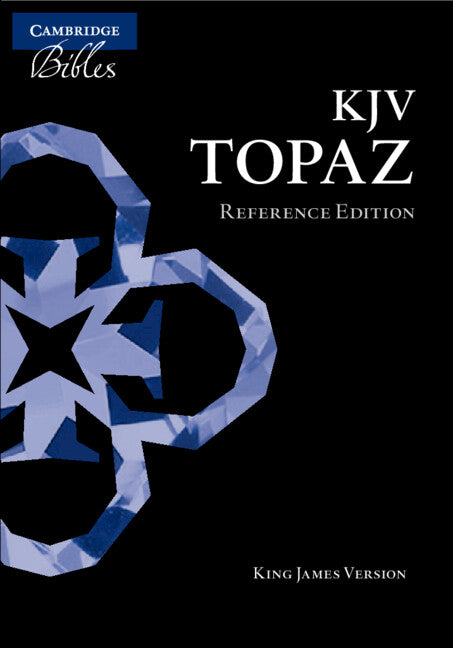 KJV Topaz Reference Edition, Brown Calf Split Leather, Kj674: Xr - Ingram