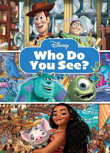 Disney: Who Do You See? Look and Find - Ingram