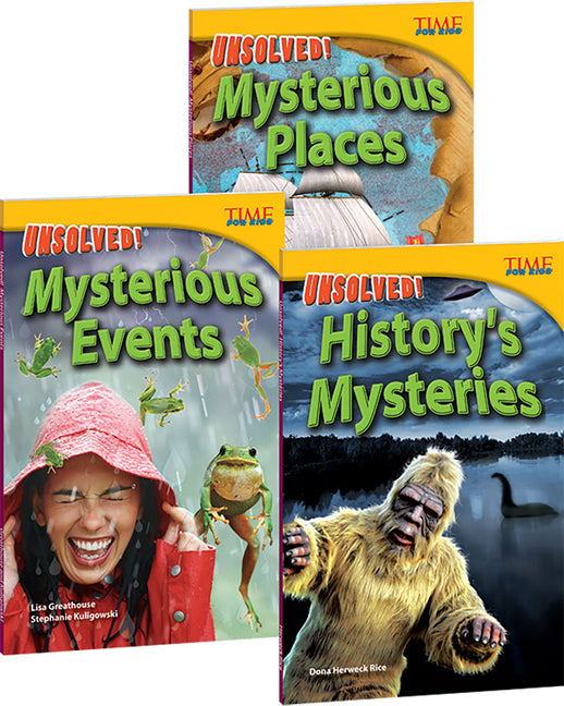 Time for Kids(r) Nonfiction Readers Unsolved Mysteries Set of 3 - Ingram