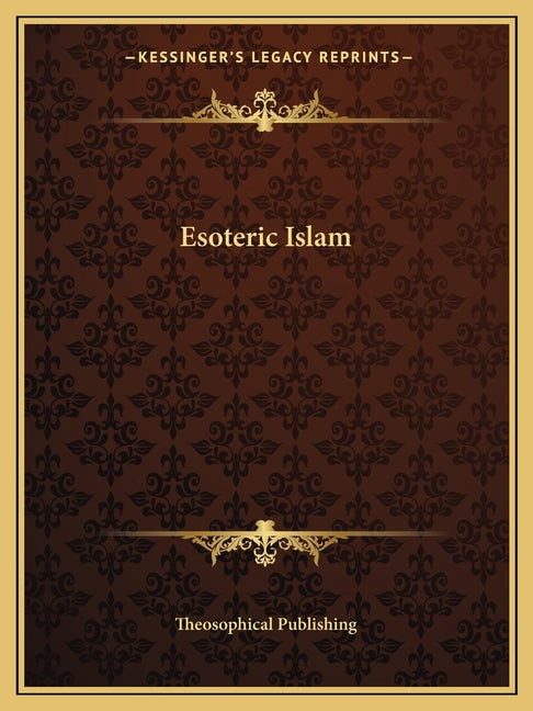 Esoteric Islam - Ingram