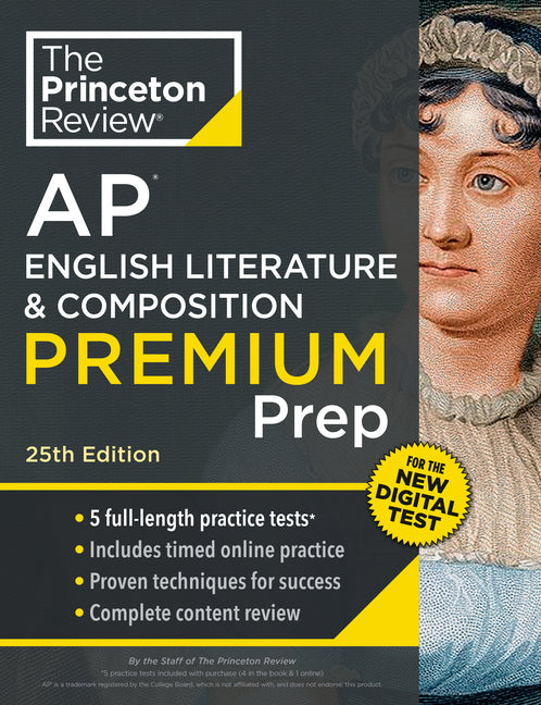 Princeton Review AP English Literature & Composition Premium Prep, 25th Edition: 5 Practice Tests + Digital Practice Online + Content Review - Ingram