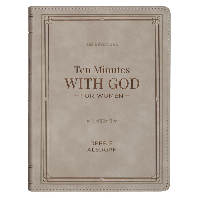 Devotional 10 Minutes with God for Women Faux Leather - Ingram