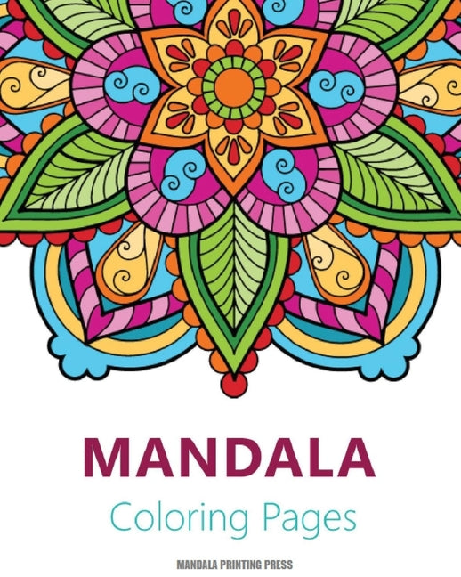 Mandalas Coloring Book: Featuring Beautiful Mandalas and Patterns Designs for Stress Relief and Relaxation - Ingram
