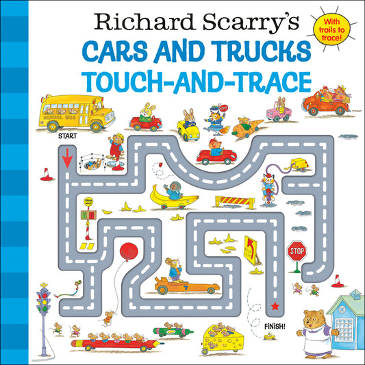 Richard Scarry's Cars and Trucks Touch-And-Trace - Ingram