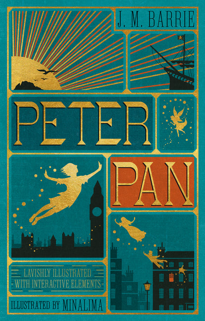 Peter Pan (Minalima Edition) (Lllustrated with Interactive Elements) - Ingram