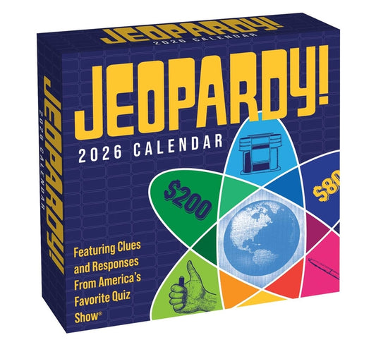 Jeopardy! 2026 Day-To-Day Calendar: Featuring Clues and Responses from America's Favorite Quiz Show(r) - Ingram