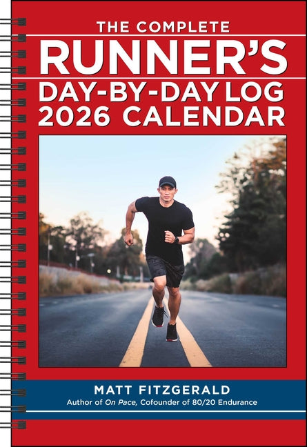 Complete Runner's Day-By-Day Log 12-Month 2026 Planner Calendar - Ingram