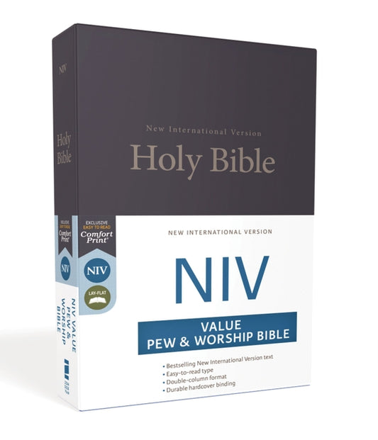 NIV, Value Pew and Worship Bible, Hardcover, Blue (Special) - Ingram