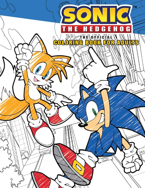 Sonic the Hedgehog: The Official Adult Coloring Book - Ingram